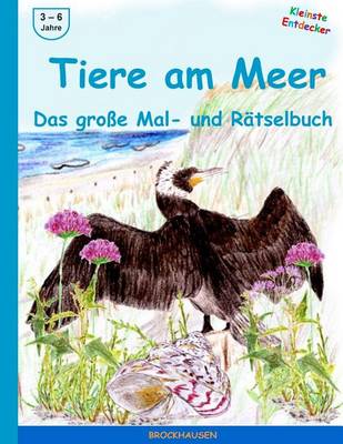 Cover of Tiere am Meer - Das grosse Mal- und Rätselbuch