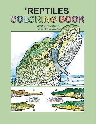 Cover of The Reptiles Coloring Book