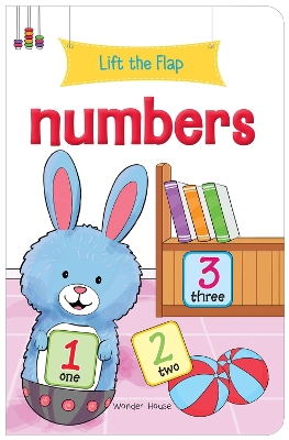 Book cover for Lift the Flap Numbers Early Learning Novelty for Children
