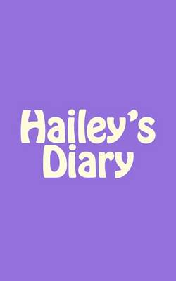 Book cover for Hailey's Diary