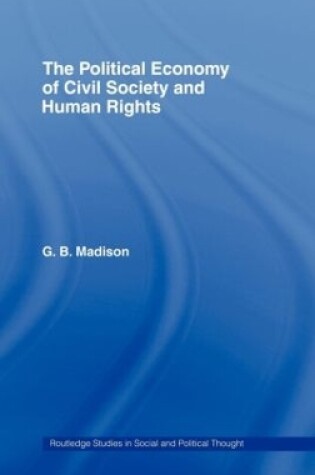 Cover of The Political Economy of Civil Society and Human Rights