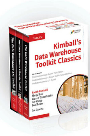 Cover of Kimball's Data Warehouse Toolkit Classics, 3 Volume Set