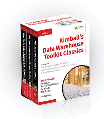 Book cover for Kimball's Data Warehouse Toolkit Classics, 3 Volume Set