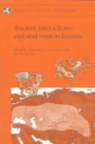 Cover of Ancient Interactions