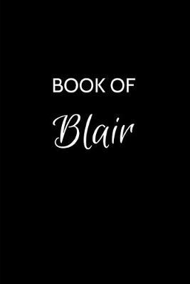 Book cover for Book of Blair