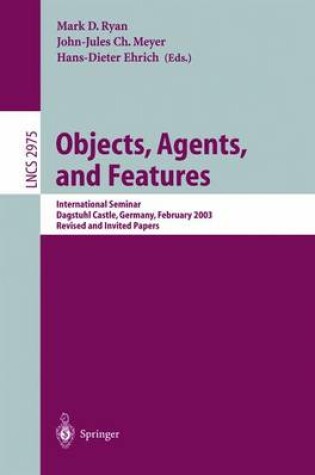 Cover of Objects, Agents, and Features