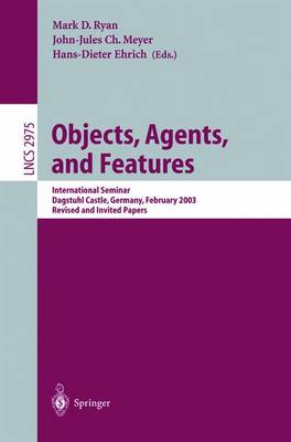 Book cover for Objects, Agents, and Features