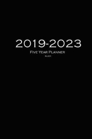 Cover of 2019-2023 Black Five Year Planner