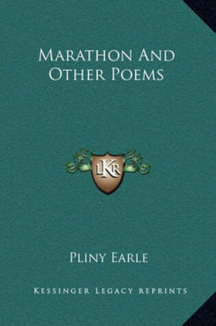 Cover of Marathon and Other Poems