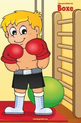 Cover of Livro para Colorir de Boxe