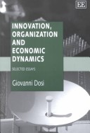 Book cover for Innovation, Organization and Economic Dynamics