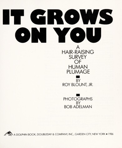 Book cover for It Grows on You