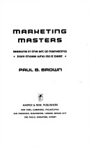 Book cover for Marketing Masters