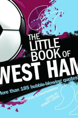 Cover of The Little Book of West Ham