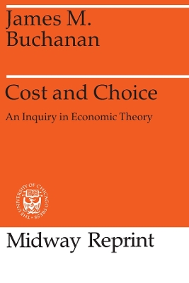 Book cover for Cost and Choice