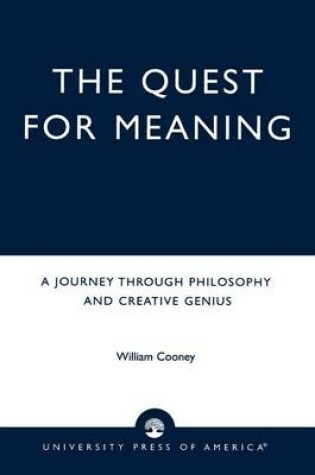 Cover of Quest for Meaning