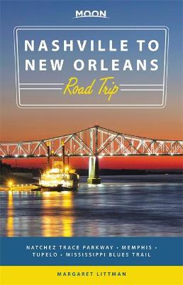 Book cover for Moon Nashville to New Orleans Road Trip