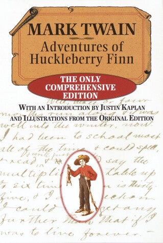 Book cover for The Adventures of Huckleberry Finn