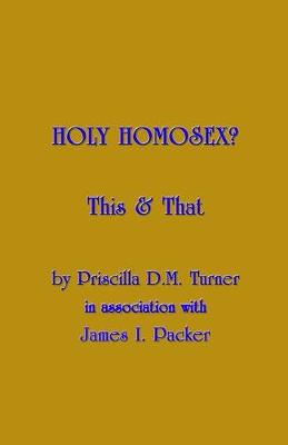 Book cover for Holy Homosex?