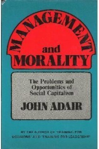 Cover of Management and Morality