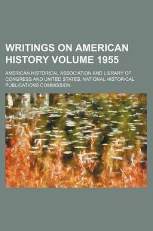 Cover of Writings on American History Volume 1955