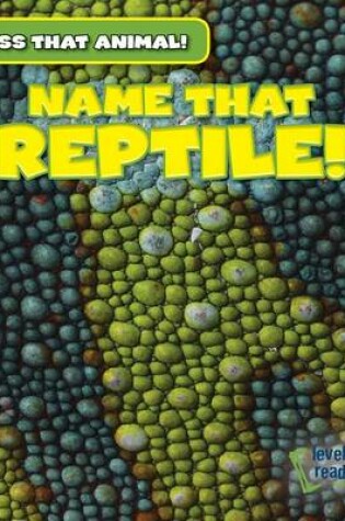 Cover of Name That Reptile!