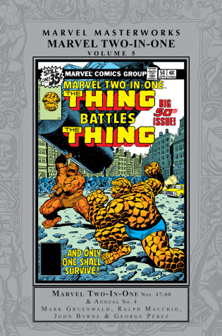 Cover of MARVEL MASTERWORKS: MARVEL TWO-IN-ONE VOL. 5