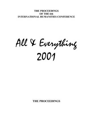 Book cover for The Proceedings of the 6th International Humanities Conference