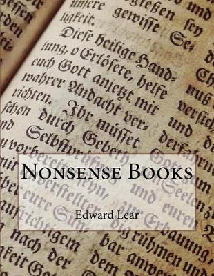 Book cover for Nonsense Books