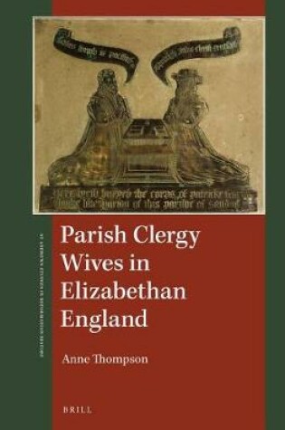 Cover of Parish Clergy Wives in Elizabethan England