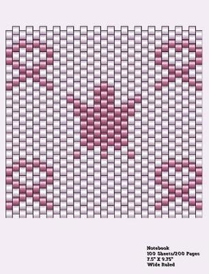 Book cover for Cancer Turtle And Bows Peyote Bead Pattern Workbook
