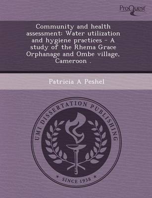 Book cover for Community and Health Assessment: Water Utilization and Hygiene Practices - A Study of the Rhema Grace Orphanage and Ombe Village