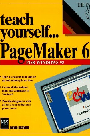 Cover of Teach Yourself Pagemaker 6.0 for Windows