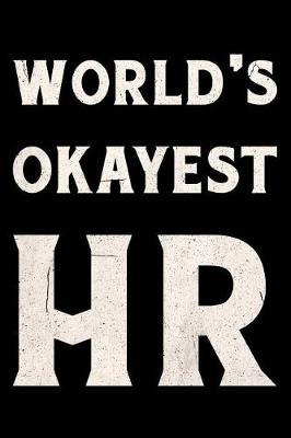 Book cover for World's Okayest HR Journal White