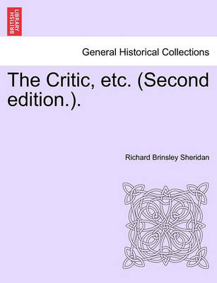 Book cover for The Critic, Etc. (Second Edition.).
