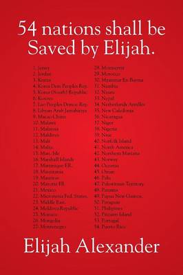 Book cover for 54 Nations Shall Be Saved by Elijah