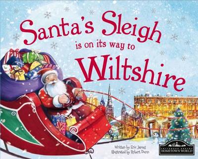 Book cover for Santa's Sleigh is on it's Way to Wiltshire