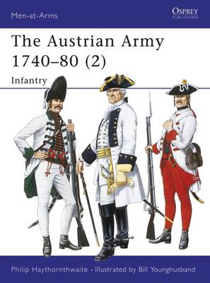 Book cover for The Austrian Army 1740-80 (2)