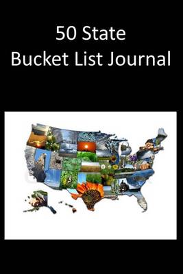 Book cover for 50 State Bucket List Journal