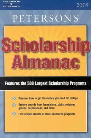 Cover of Scholarship Almanac 2005