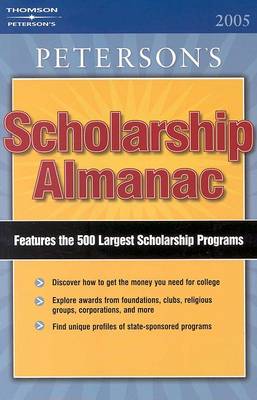 Book cover for Scholarship Almanac 2005