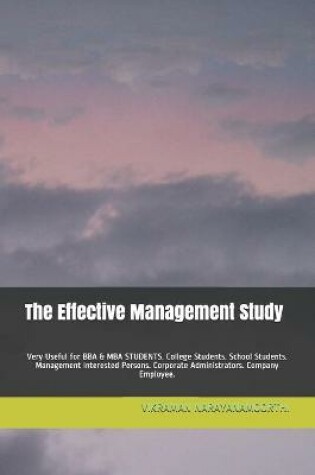 Cover of The Effective Management Study