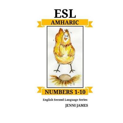 Book cover for ESL Numbers 1-10 Amharic