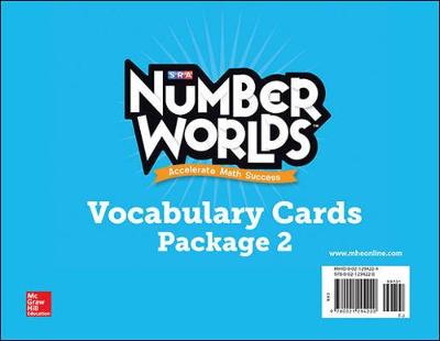 Cover of Number Worlds Levels F-J, Vocabulary Cards