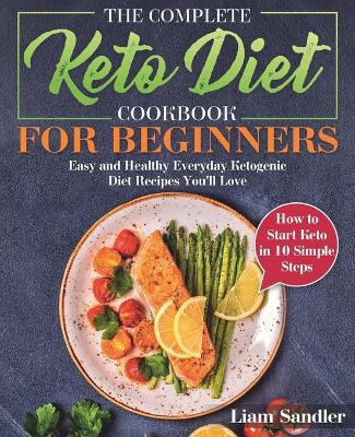 Book cover for The Complete Keto Diet Cookbook for Beginners