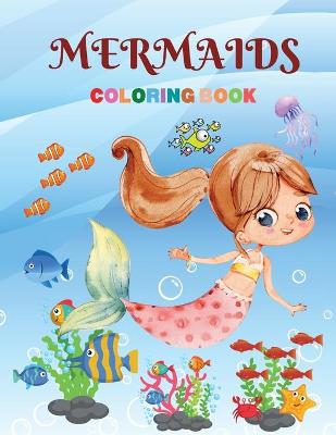 Book cover for Mermaids Coloring Book