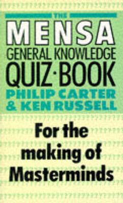 Book cover for The Mensa General Knowledge Quiz Book