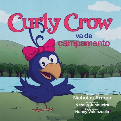 Book cover for Curly Crow va de campamento (Paperback)