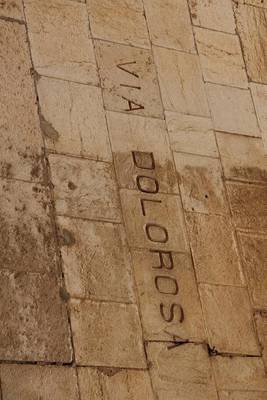 Book cover for Via Dolorosa Way of Sorrows in Jerusalem, Israel