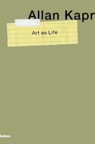 Cover of Allan Kaprow - Art as Life